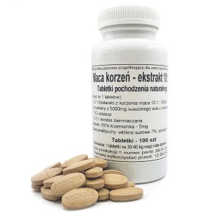Maca ekstrakt 500 mg - tabletki 100 szt