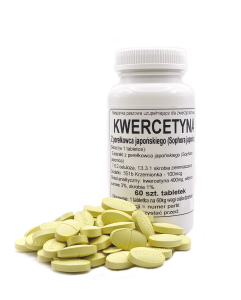 Kwercetyna - Quercetin 400 mg - tabletki 