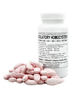 Modulatory homocysteiny - tabletki