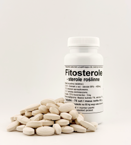 Fitosterole 400mg - ekstrakt 99%  - tabletki