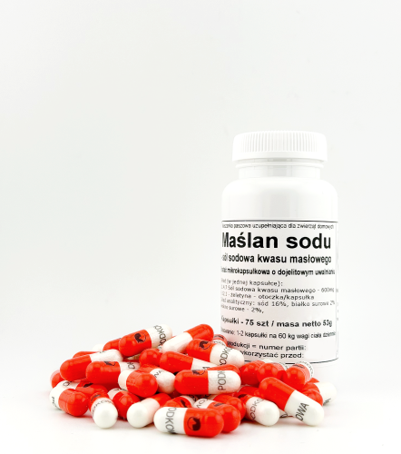 Maślan sodu kapsułki 600 mg
