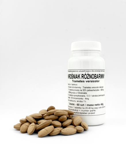 Wrośniak różnobarwny - ekstrakt tabletki 400mg