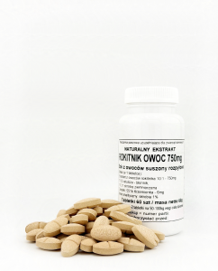Rokitnik owoc ekstrakt - tabletki 750 mg