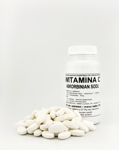 Askorbinian sodu - Witamina C - tabletki 1000 mg