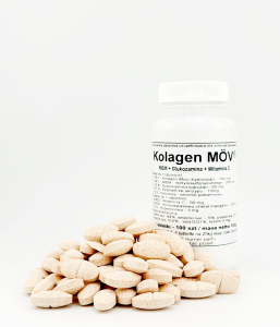 Kolagen - MÖV® + MSM + Glukozamina + Witamina C- Tabletki 