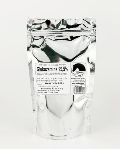 Glukozamina (siarczan) koncentrat 99,5% 250 g
