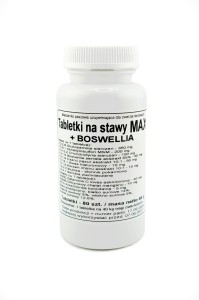 Tabletki na stawy MAX + Boswellia - 80 szt.